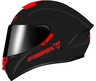 CASCO GIGA SOLID NEGRO ROJO NEGRO-ROJO